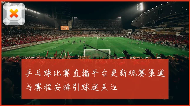 乒乓球比赛直播平台更新观赛渠道与赛程安排引球迷关注